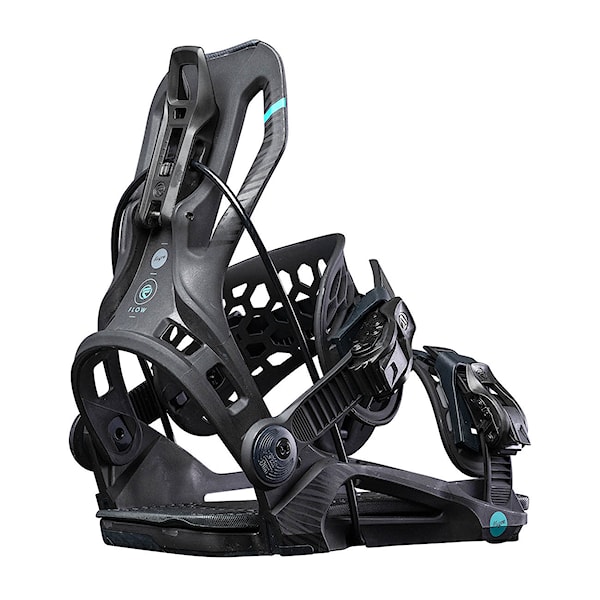 Viazanie na snowboard Flow Mayon black 2022
