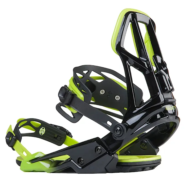 Vázání na lyže Gravity G3 black/lime 2016