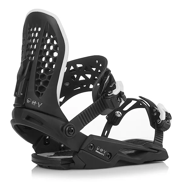 Vázání na snowboard Gravity G3 black/white 2019