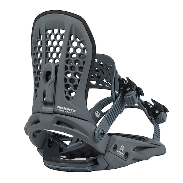 Viazanie na snowboard Gravity G3 dark grey 2022