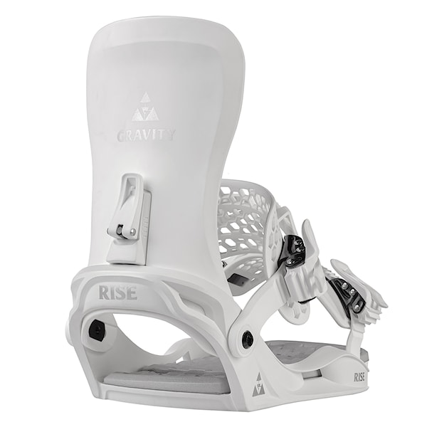 Wiązanie snowboardowe Gravity Rise white 2024