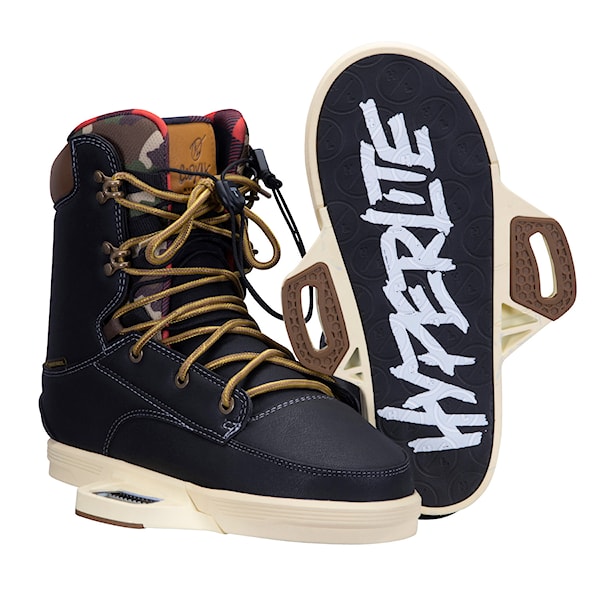 Wakeboard Binding Hyperlite Codyak black/brown 2022