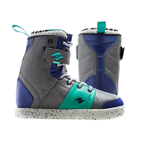 Boty na wakeboard Hyperlite Process grey/green 2018