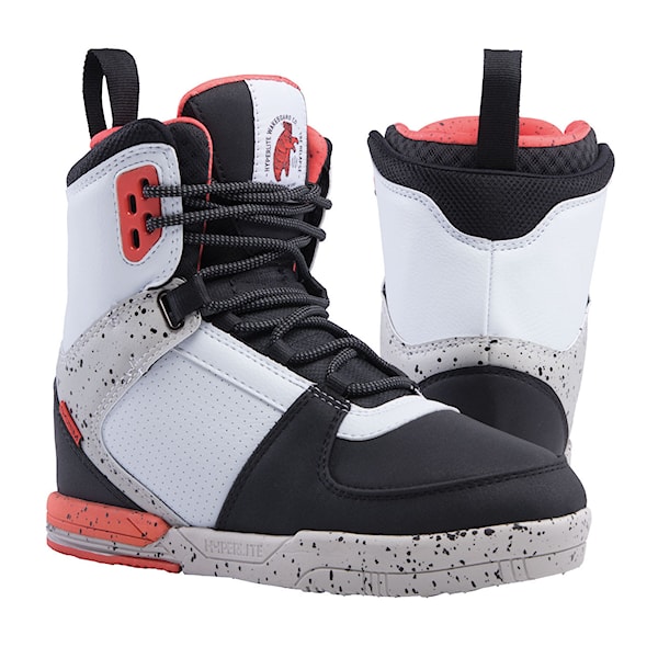 Boty na wakeboard Hyperlite Relapse white/black/red 2019