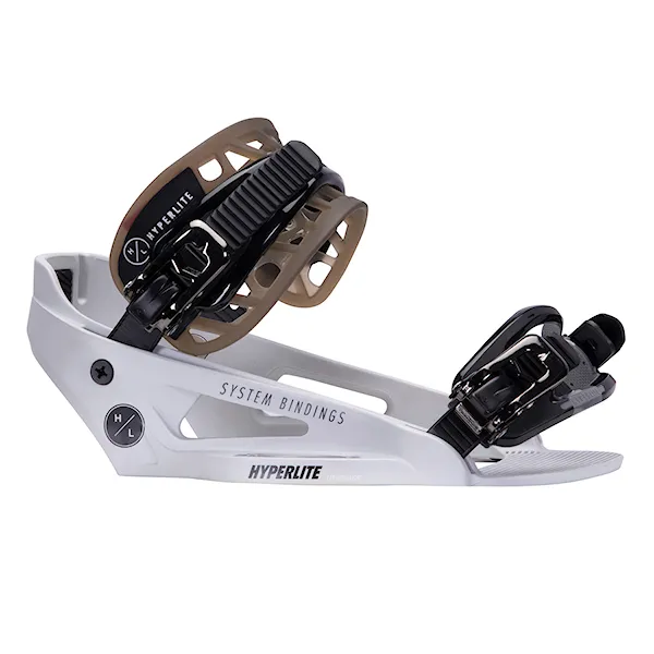 Vázání na wakeboard Hyperlite System Lowback white/black 2023