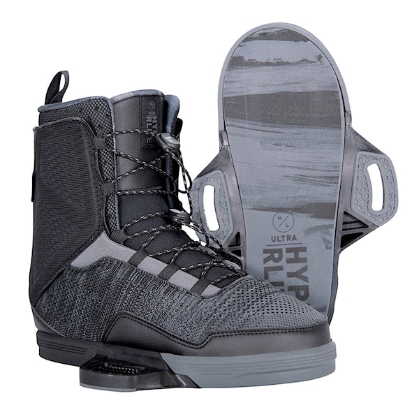 Wiązanie wakeboardowe Hyperlite Ultra grey 2021