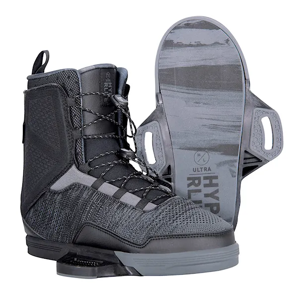 Wiązanie wakeboardowe Hyperlite Ultra grey 2021