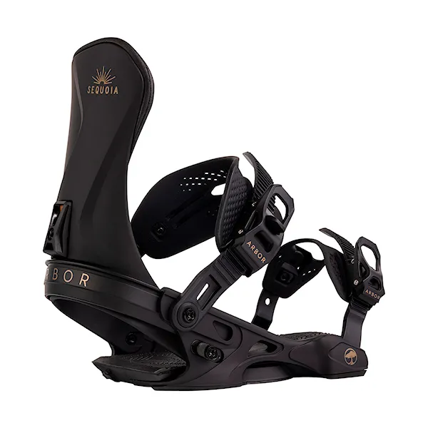 Vázání na snowboard Arbor Sequoia black/gold 2026
