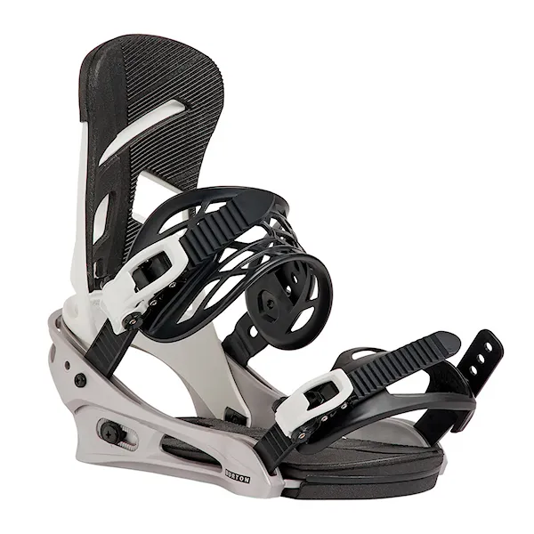 Wiązanie snowboardowe Burton Mission white/silver 2027