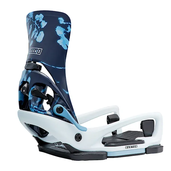 Viazanie na snowboard Burton Wms Step On Lexa X EST cyanotype floral/white 2027