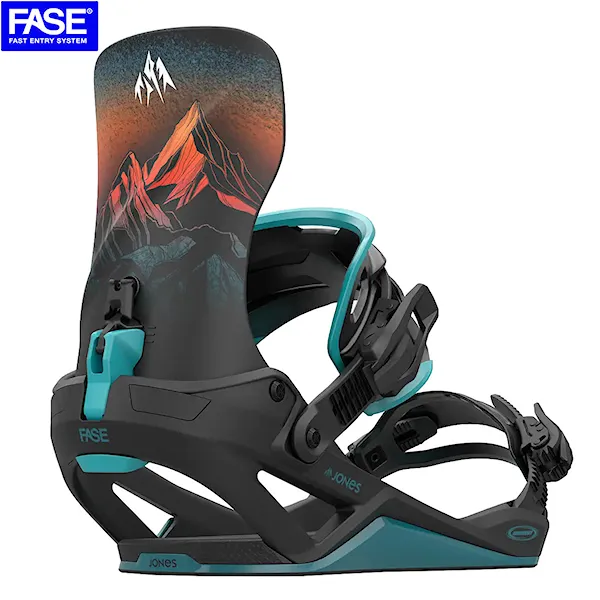 Viazanie na snowboard Jones Mercury FASE blue art 2026