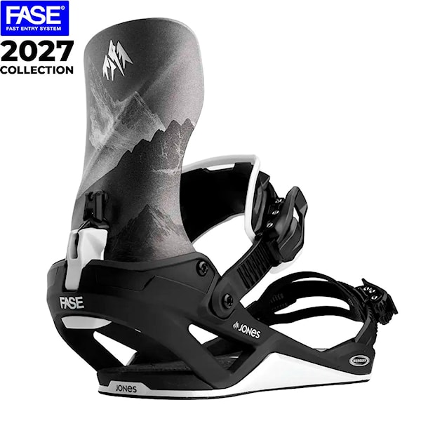 Snowboard Binding Jones Mercury FASE mtn black/silver 2027