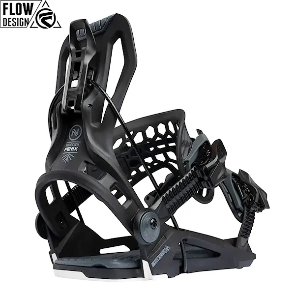 Vázání na snowboard Nidecker Flow Fenix black 2027