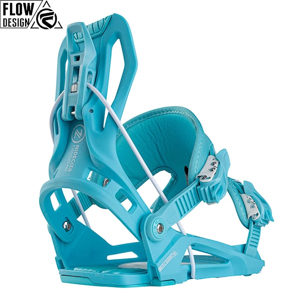 Snowboard Binding Nidecker Flow Nexus aqua 2025