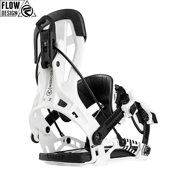 Vázání na snowboard Nidecker Flow NX2 white 2027
