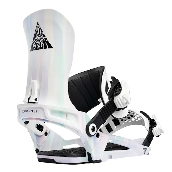 Vázání na snowboard Nidecker Kaon Plus bio white 2027