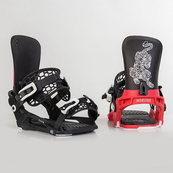 Snowboard Binding Nidecker Kaon red tiger 2026