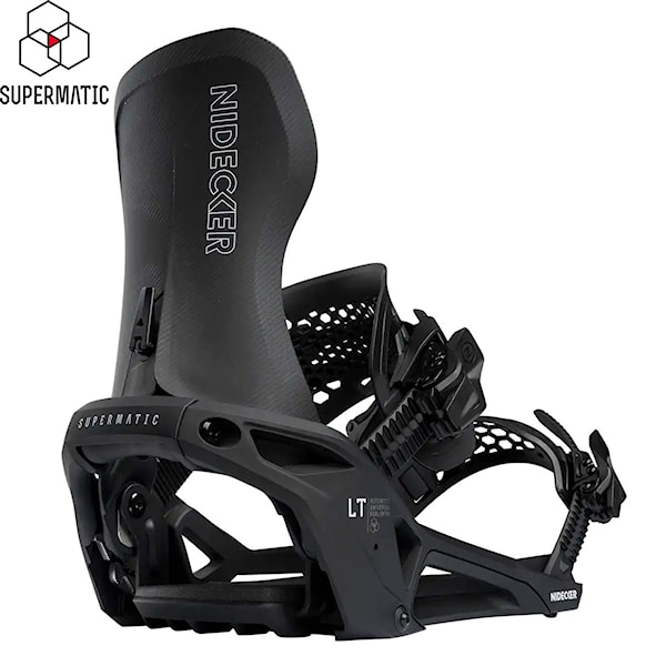 Snowboard Binding Nidecker LT Supermatic black 2026
