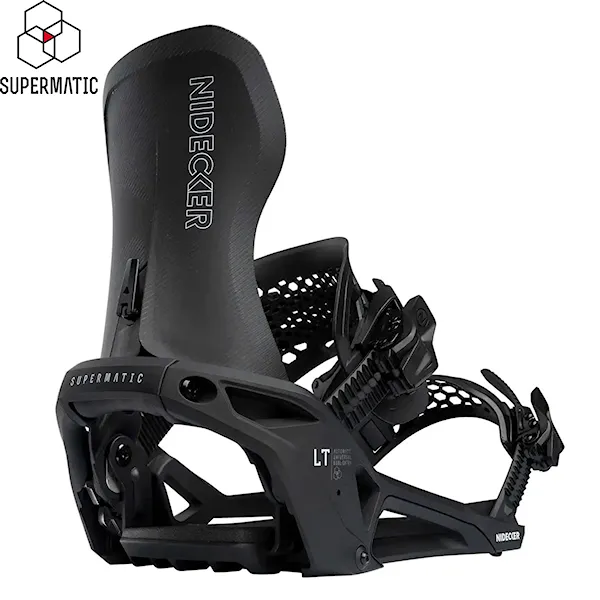 Snowboard Binding Nidecker LT Supermatic black 2026