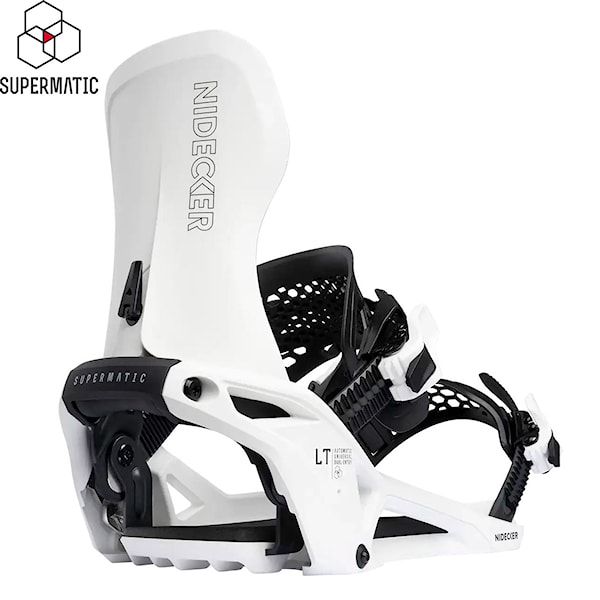 Vázání na snowboard Nidecker LT Supermatic white 2026