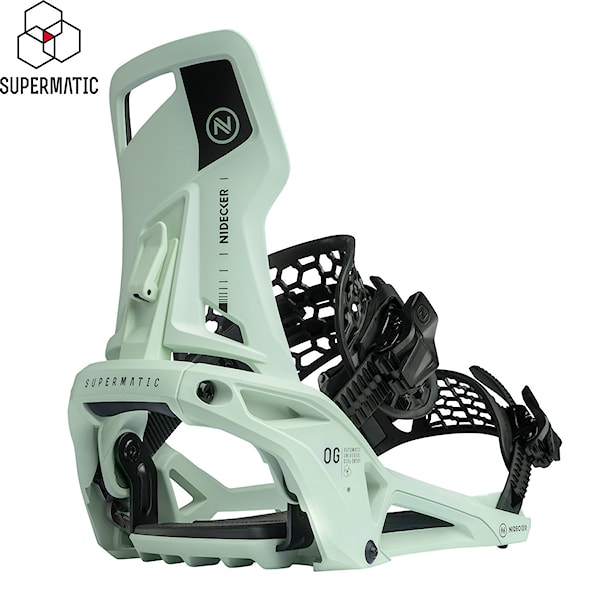 Vázání na snowboard Nidecker OG Supermatic mint 2026