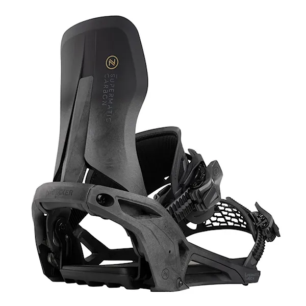 Vázání na snowboard Nidecker Supermatic Carbon black 2026