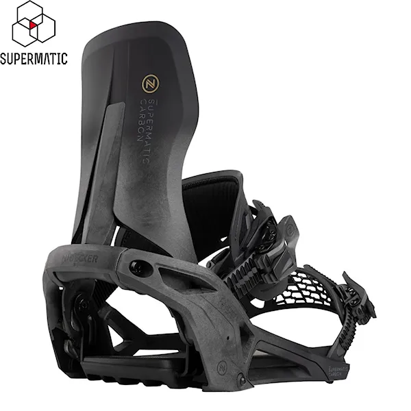 Snowboard Binding Nidecker Supermatic Carbon black 2026