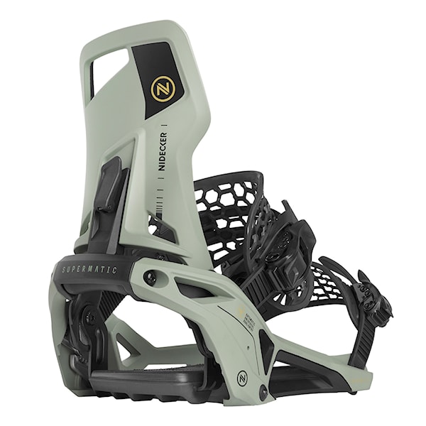Snowboard Binding Nidecker Supermatic olive 2024