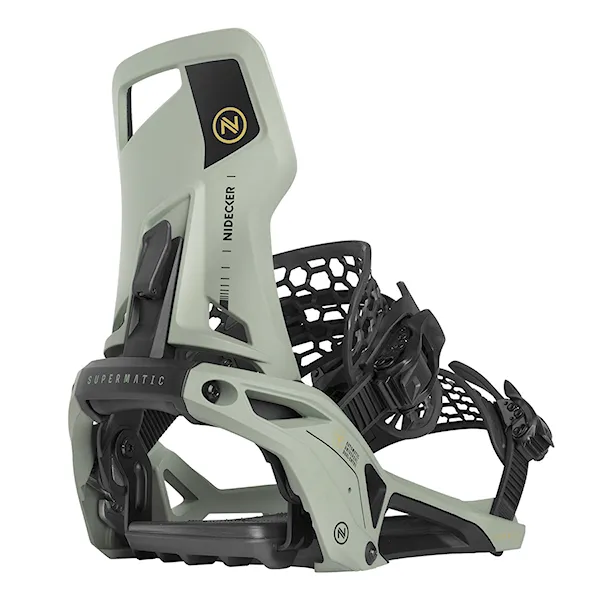 Snowboard Binding Nidecker Supermatic olive 2024