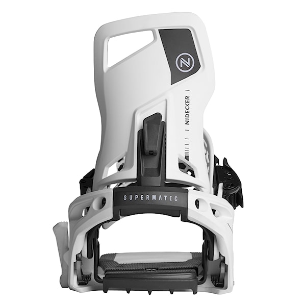 Snowboard Binding Nidecker Supermatic white 2025