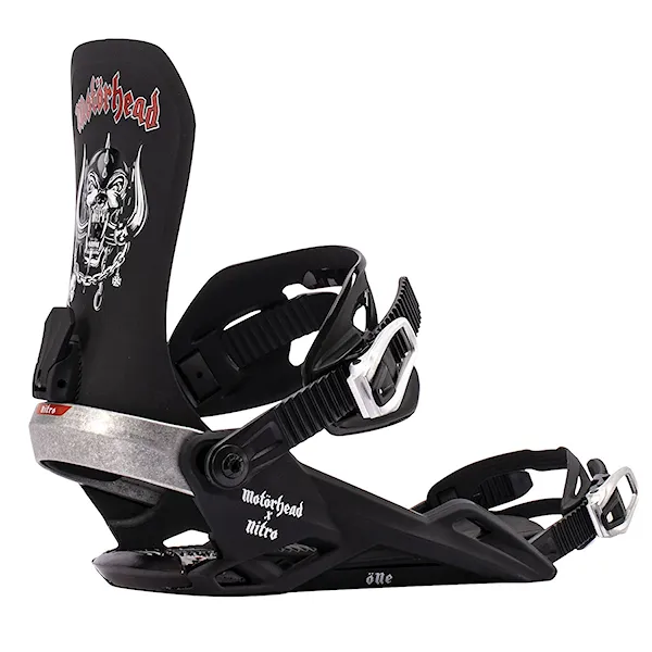 Snowboard Binding Nitro One nitro x motörhead 2027