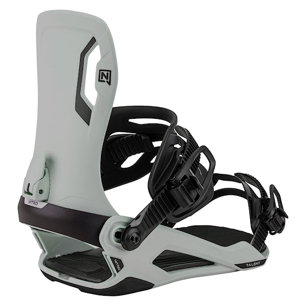 Viazanie na snowboard Nitro Talent neutral gray 2026