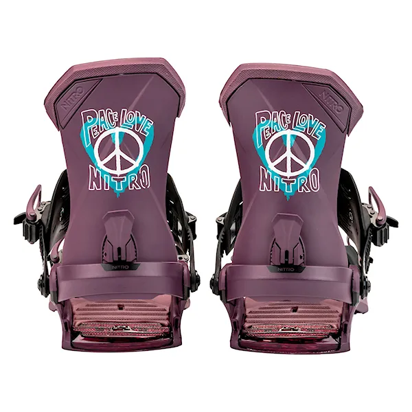 Wiązanie snowboardowe Nitro Team peace love 2025