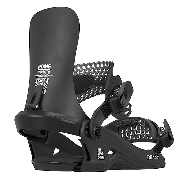 Vázání na snowboard Rome Brass HW black 2027