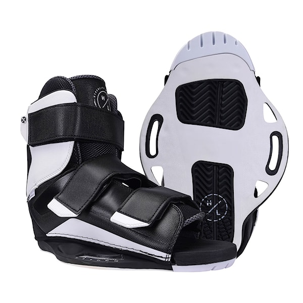 Vázání na wakeboard Hyperlite Formula black/white 2025