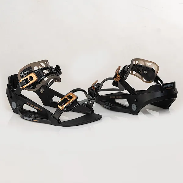 Vázání na wakeboard Hyperlite System Lowback black/gold 2026