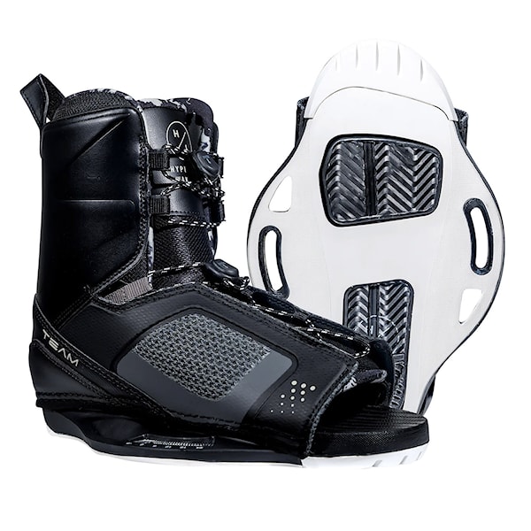 Vázání na wakeboard Hyperlite Team OT black/charcoal 2025