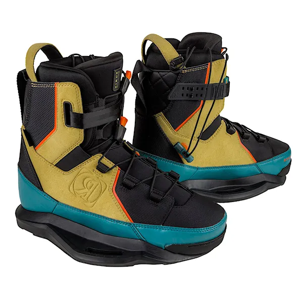 Viazanie na wakeboard Ronix Atmos EXP desert moss/ocean 2025