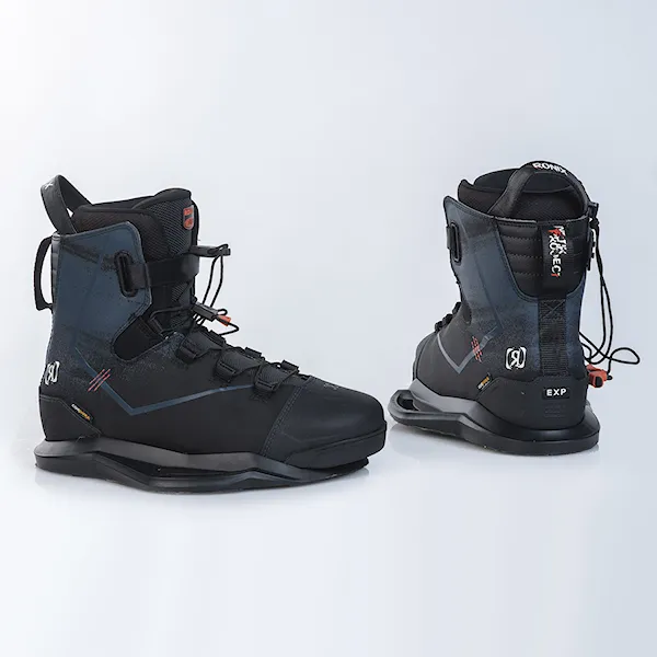 Viazanie na wakeboard Ronix Kinetik Project EXP black/charcoal 2026