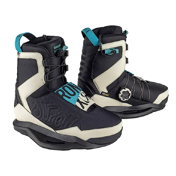Vázání na wakeboard Ronix Supreme BOA off white 2026