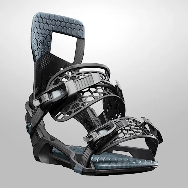 Snowboard Binding Nidecker Kaon-X black 2022