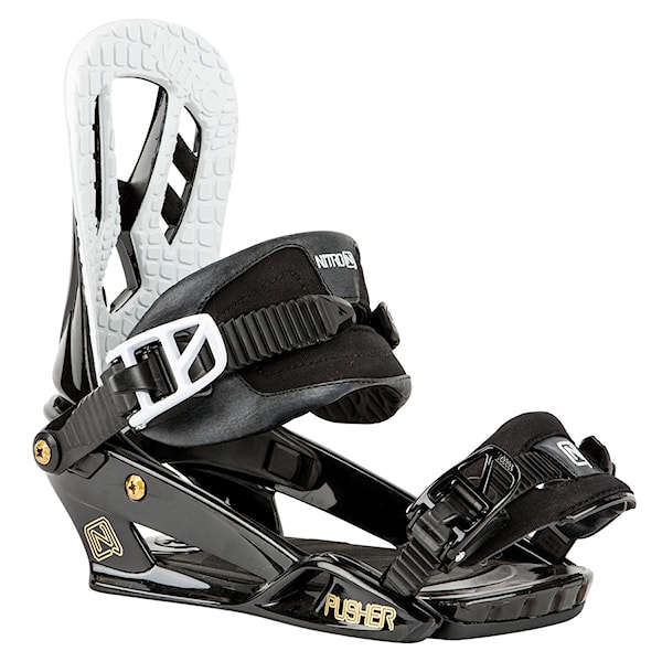 Vázání na snowboard Nitro Pusher black 2016