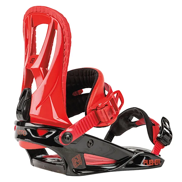 Snowboard Binding Nitro Pusher red 2016