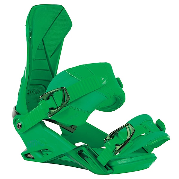 Vázání na snowboard Nitro Team green 2016
