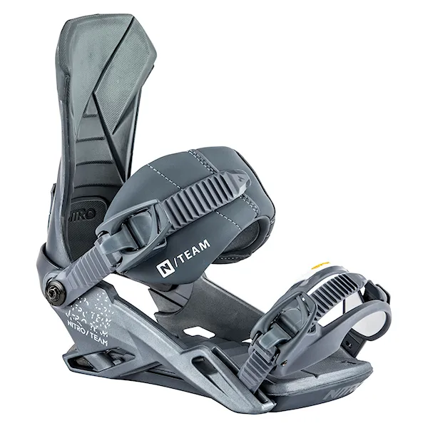 Snowboard Binding Nitro Team metallic blue 2020