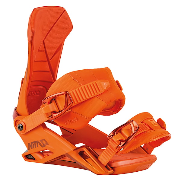 Vázání na snowboard Nitro Team orange 2016
