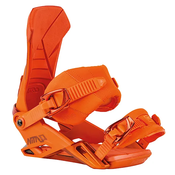 Vázání na snowboard Nitro Team orange 2016