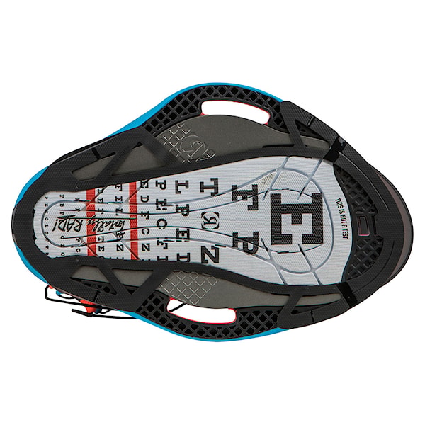 Wakeboard Binding Ronix Kinetik Project caffeinated red/blue 2018