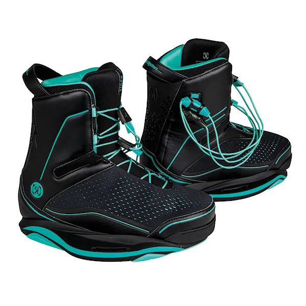 Wakeboard Binding Ronix Signature black/ozone blue 2019