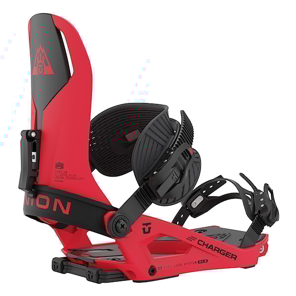 Viazanie na splitboard Union Charger coral 2023
